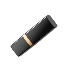 MizzZee - Lipstick Suction Vibrator (Chargeable - Black)